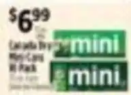 Pioneer Supermarkets Canada Dry ginger ale mini offer