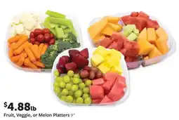 Fareway Fruit, Veggie, or Melon Platters offer
