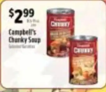 Pioneer Supermarkets Campbell's Chunky Soup offer