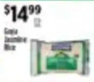Pioneer Supermarkets Goya Jasmine Rice offer