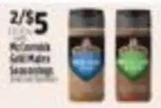 Pioneer Supermarkets McDonald's Grill Mates Seasoning offer