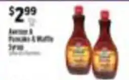 Pioneer Supermarkets Maple Grove Farms Pancake & Waffle Syrup offer