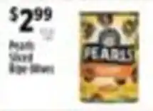 Pioneer Supermarkets Pearls Sliced Kite Olives offer
