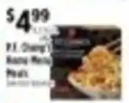 Pioneer Supermarkets P.F. Chang's Hong Kong Noodles offer