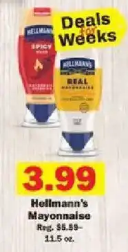 Schnucks Hellmann's Mayonnaise offer