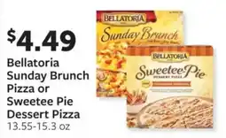 Fareway Bellatoria Sunday Brunch Pizza or Sweetee Pie Dessert Pizza offer