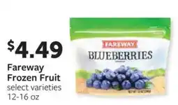 Fareway Fareway frozen fruit offer