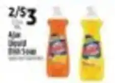 Pioneer Supermarkets Ajax liquid dish soap offer
