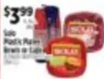 Pioneer Supermarkets Saco Pasta Marinara or Spaghetti Sauce offer
