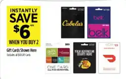 Dollar General Cabela's gift card offer