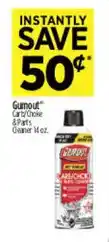 Dollar General Gumout carb/choke & parts cleaner offer