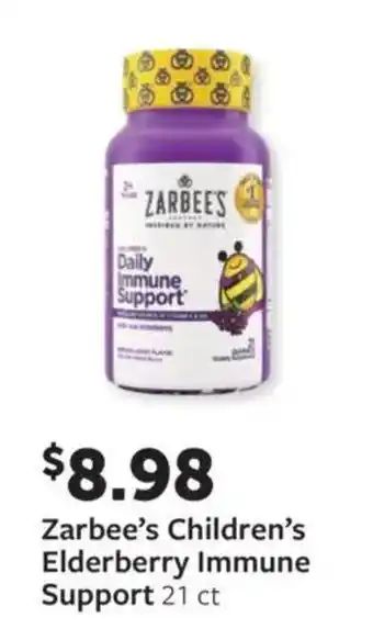 Fareway Zarbee's Children's Elderberry Immune Support offer