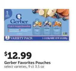 Fareway Gerber Favorites Pouches offer