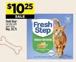Dollar General Fresh Step Cat Litter with Gain Odor Shield offer