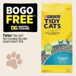 Dollar General Purina Tidy Cats Non-Clumping Clay Litter offer