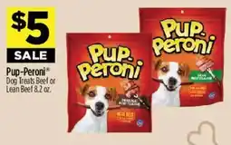Dollar General Pup-Peroni Dog Treats Beef or Lean Beef offer