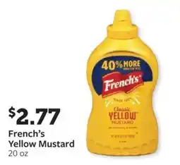Fareway French's yellow mustard offer