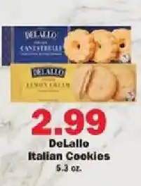 Schnucks DeLallo Italian Cookies offer