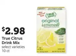 Fareway True Citrus Drink Mix offer
