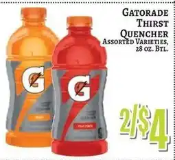 Trade Fair Supermarket Gatorade Thirst Quencher offer