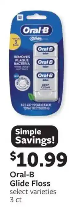 Fareway Oral-B Glide Floss offer