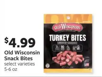 Fareway Old Wisconsin Snack Bites offer