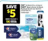 Dollar General Crest toothpaste 14 ct or larger offer