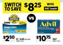 Dollar General Dg health ibuprofen offer