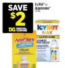 Dollar General Icy Hot Max offer