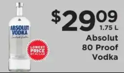 ShopRite Absolut Vodka offer