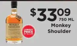 ShopRite Monkey Shoulder offer