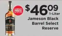 ShopRite Jameson Black Barrel Select Reserve offer