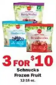 Schnucks Schnucks Frozen Fruit offer