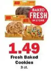 Schnucks Fresh Baked Cookies offer