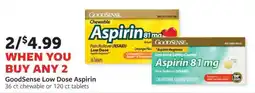 Fareway GoodSense Low Dose Aspirin offer