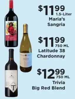 ShopRite Maria's Sangria offer