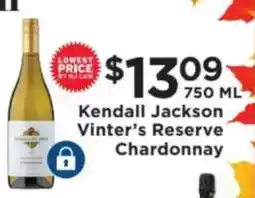 ShopRite Kendall Jackson Vinter's Reserve Chardonnay offer