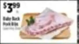 Pioneer Supermarkets Baby Back Pork Ribs offer