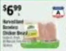 Pioneer Supermarkets Harvestland Boneless Chicken Breast offer