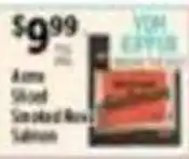 Pioneer Supermarkets Yon Stry Smoked Rose Salmon offer