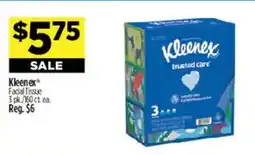 Dollar General Kleenex facial tissue offer