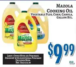 Trade Fair Supermarket Mazola cooking oil offer