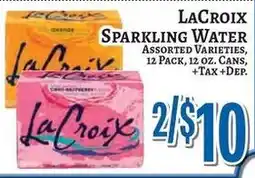 Trade Fair Supermarket LaCroix sparkling water offer