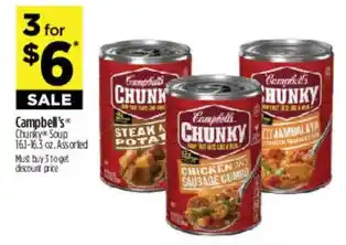 Dollar General Campbell's Chunky Soup offer