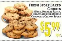 Trade Fair Supermarket Fresh Store Baked Cookies offer