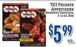 Trade Fair Supermarket Tgi Fridays appetizers assorted varieties offer