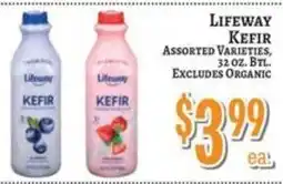 Trade Fair Supermarket Lifeway kefir offer