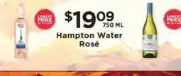 ShopRite Hampton Water Rosé offer