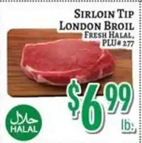 Trade Fair Supermarket Sirloin Tip London Broil offer