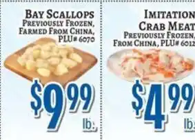 Trade Fair Supermarket Bay Scallops offer